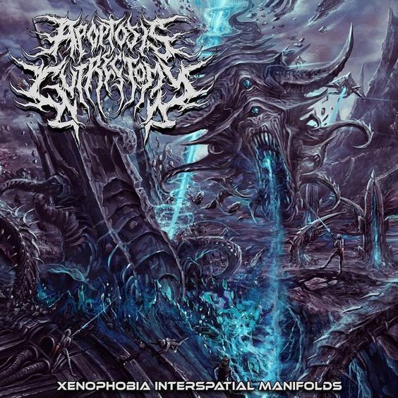 Album art from death metal band Apoptosis Gutrectomy. 