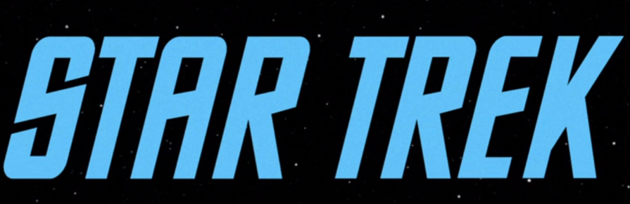 The original Star Trek typographic logo.
